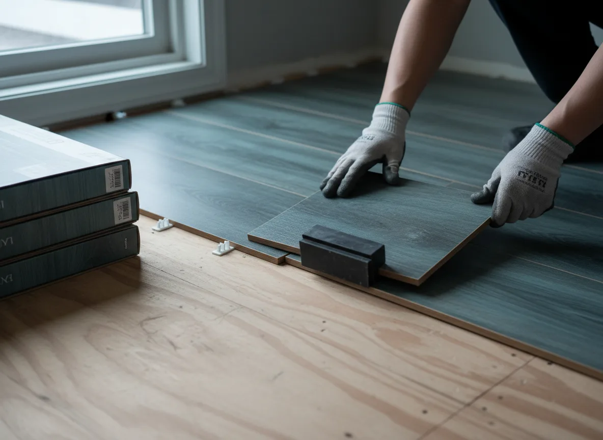 Luxury Vinyl Plank Installation company in De Land, IL